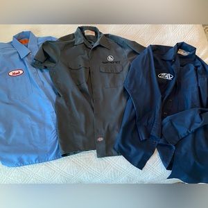 Men’s Work Shirt Style Lot of 3: 311 and Deftones